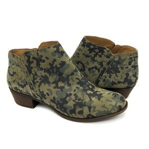 Lucky Brand Barstyn Bootie Camo Size 11